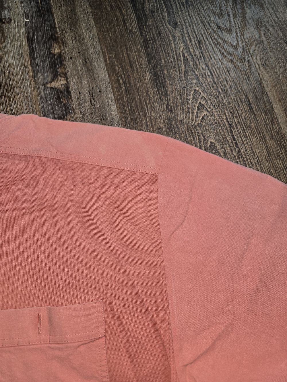 Norm Thompson Short-Sleeve Polo in Orange - Picture 4 of 7